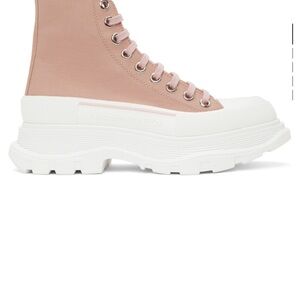 Alexander mcqueens pink tread sold out everywhere
